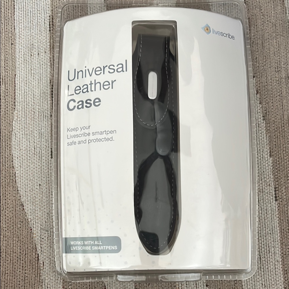 Universal Leather Case - Black